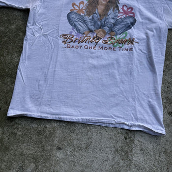 1990s Y2K BRITNEY SPEARS BABY ONE MORE TIME TEE