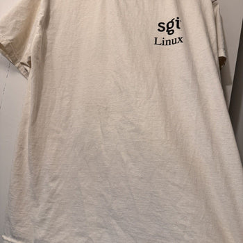 2000s SGI LINUX PENGUIN PC SOFTWARE LOGO TEE