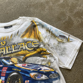 1990s NASCAR RUSTY WALLACE TRACK SLAYER TEE