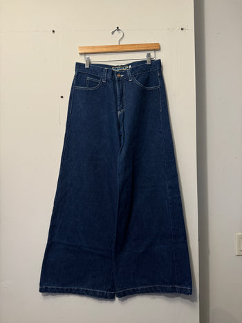 1990s GAT BAGGY WIDE LEG RAVER SKATER DENIM JEANS