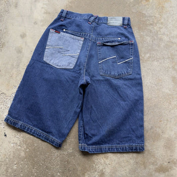 2000S FUBU BAGGY DENIM SKATER JEAN SHORTS JORTS