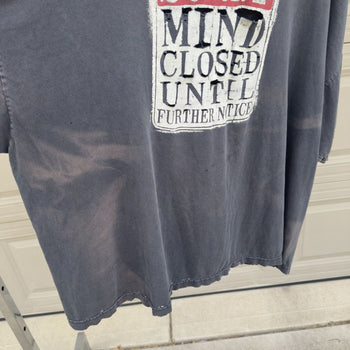 2000s Sorry Mind Closed Until Further Notice Thrashed Faded Tee