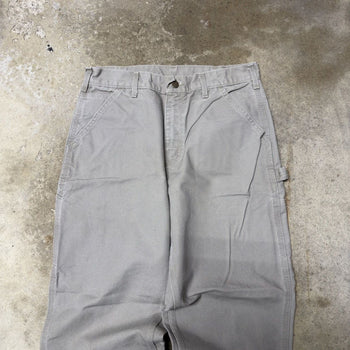 2000s CARHARTT CARPENTER BAGGY WIDE LEG CANVAS WORK PANTS