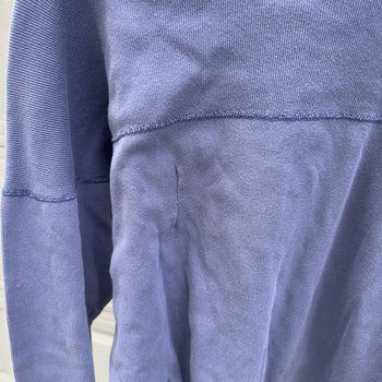 1990s Thrashed Distressed Faded Henley Shirt