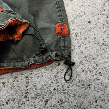 Pantalones cargo holgados tipo paracaídas PJ Mark descoloridos de la década de 2000