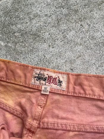 STUSSY WONDERLAND BIG OL’ JEANS DYED DENIM