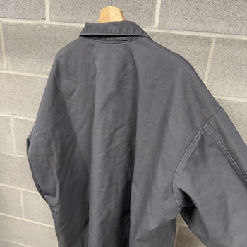 1990s Thrashed Faded Dirty Mechanic Work Jacket