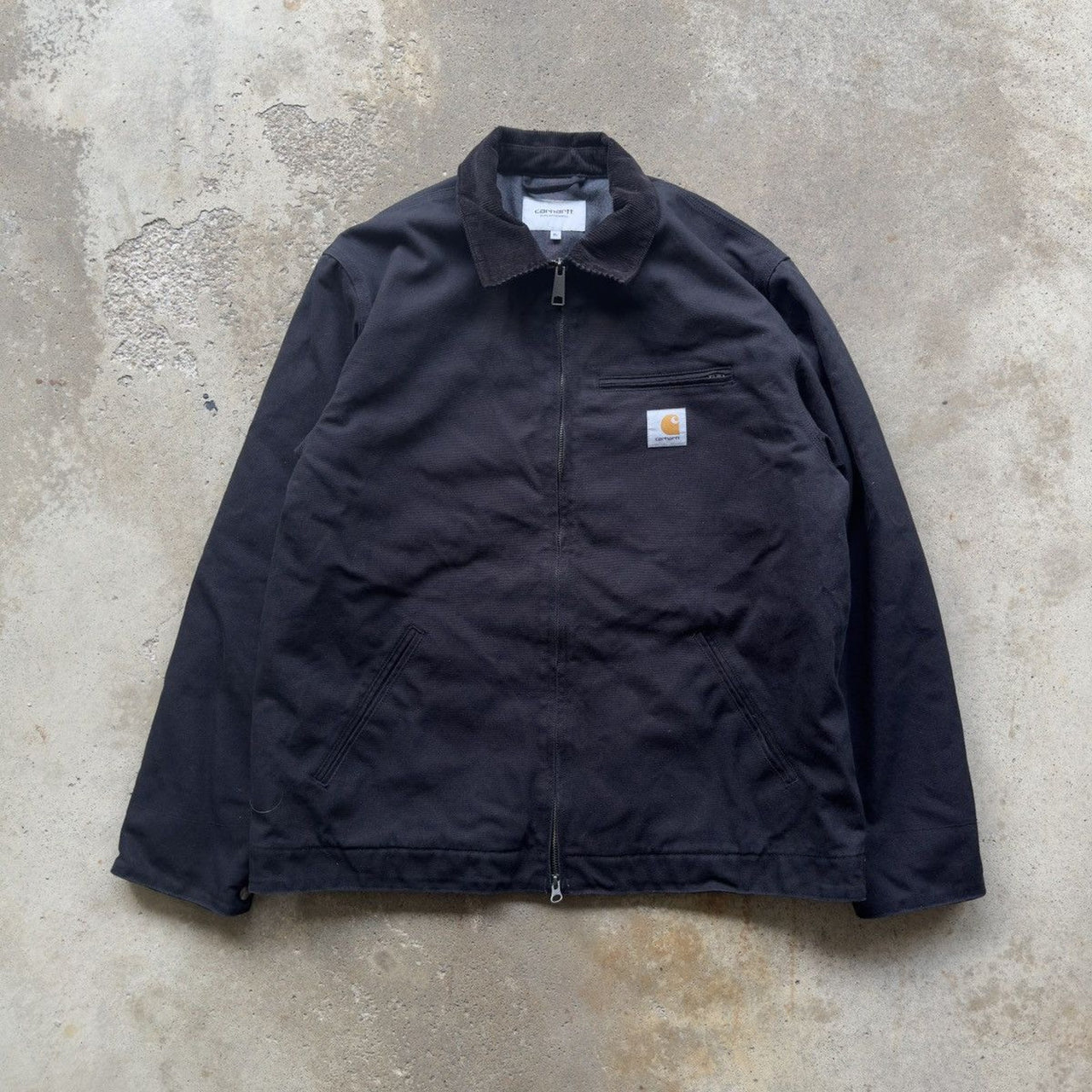 CARHARTT WIP BLANKET LINED DETROIT JACKET BLACK