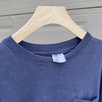 1990s Faded Blue Pocket Tee