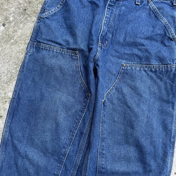 2000S CARHARTT BAGGY DENIM DOUBLE KNEE PANTS JEANS