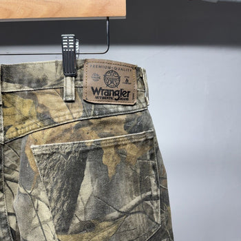 2000s Wrangler Double Knee Realtree Camo Pants