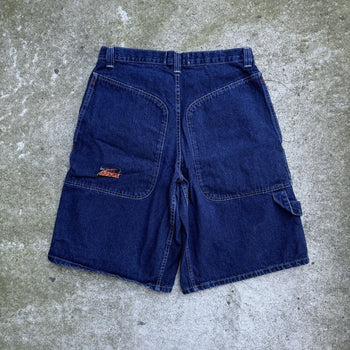 1990s LEE PIPES BMX BAGGY DENIM SKATER JEAN SHORTS JORTS