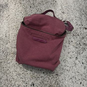 2000S EMPORIO ARMANI CANVAS ZIP BACKPACK