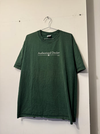 2000s AUTHORIZED DEALER WEED PARODY TEE