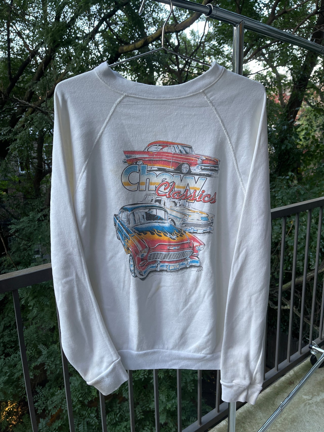 1980s CHEVY CLASSICS RAGLAN CREWNECK SWEATSHIRT