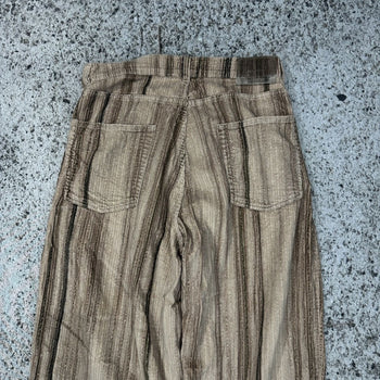 Our Legacy Vast Cut Wide Leg Striped Corduroy Pants