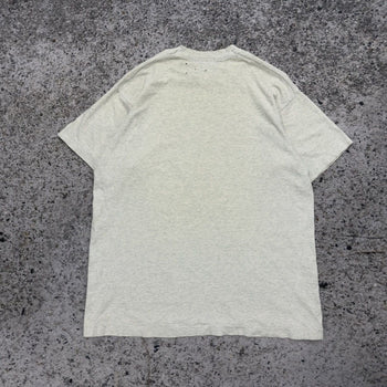 Camiseta desgastada y desgastada de los años 90 "Trabajaré por sexo"