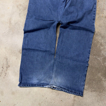 2000s LEVI’S SILVERTAB BAGGY FADED BLUE DENIM SKATER JEANS