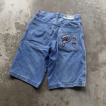 1990S Y2K PACO JEANS BAGGY SKATER DENIM JEAN SHORTS JORTS