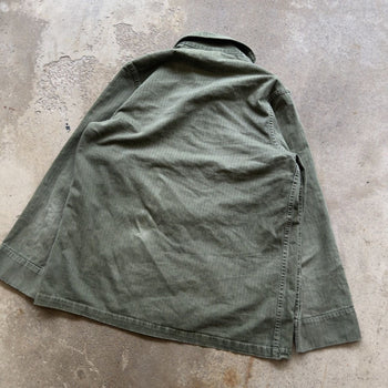 1960s HBT HERRINGBONE TWILL FIELD FATIGUE SHIRT