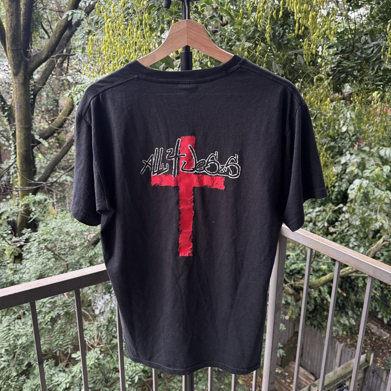 2000s All 4 Jesus Faded Tee