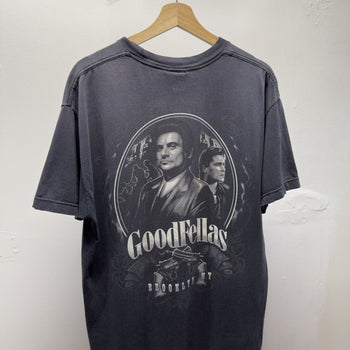 Vintage 2006 Faded Goodfellas Brooklyn NY Gun Tee