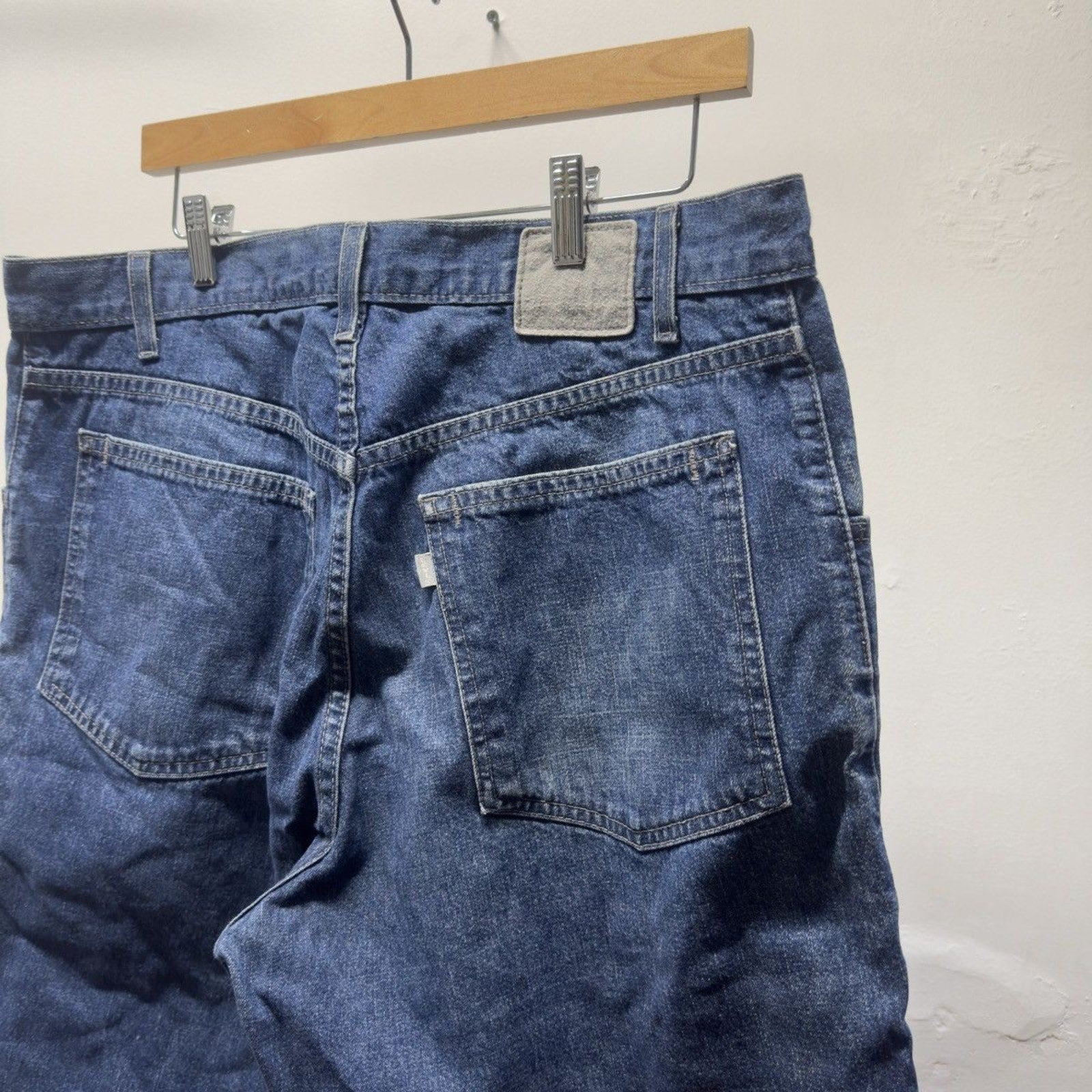 Vintage 1990s Levi's Silvertab Faded Denim Shorts