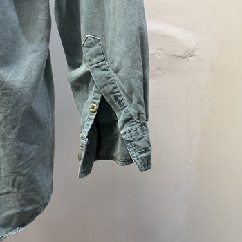 Vintage 1990s Faded Distressed Work Shirt