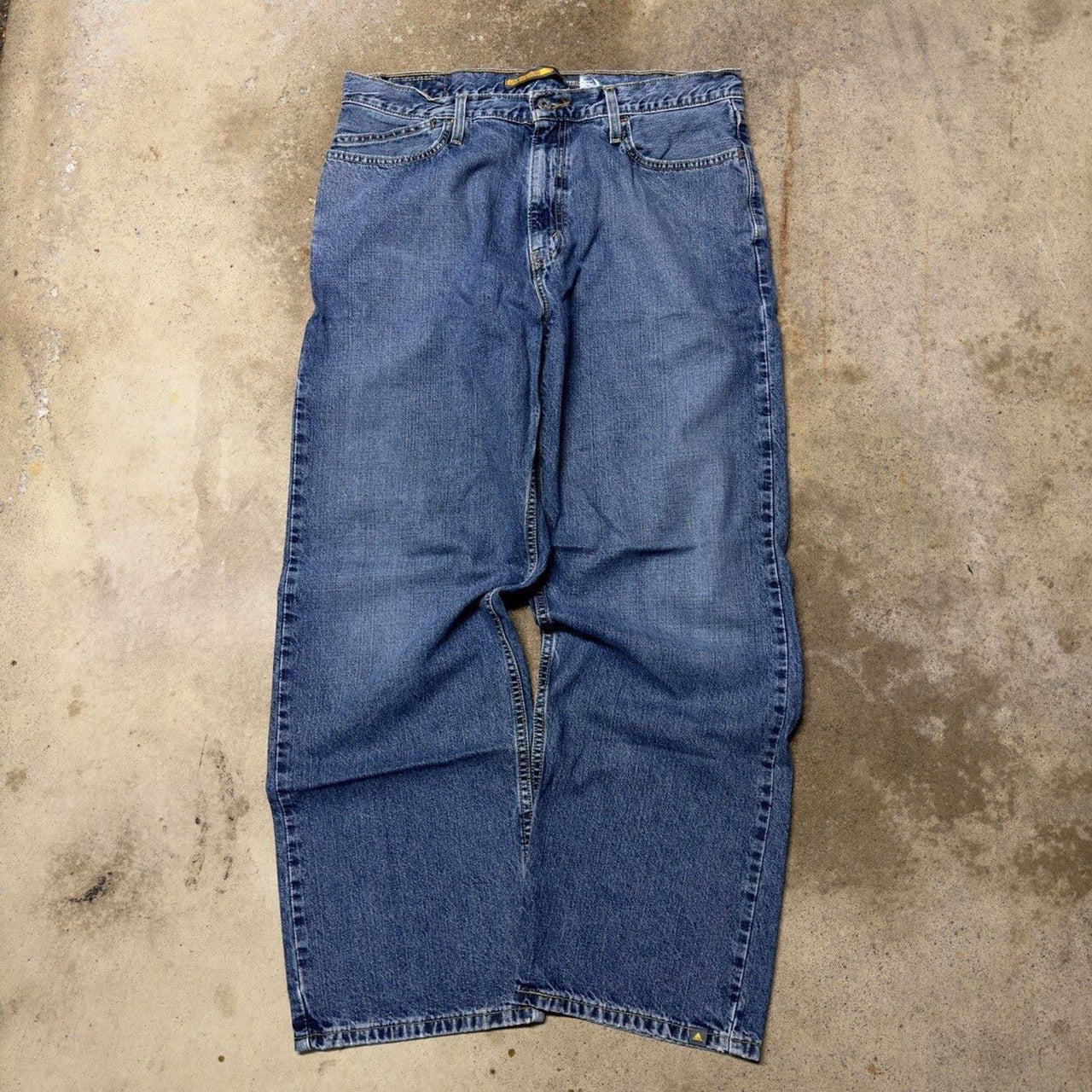 2000s Y2K LEVI'S SILVERTAB BAGGY DENIM SKATER JEANS