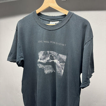 2000s Joy Division Thrashed Faded Distressed Band Tee