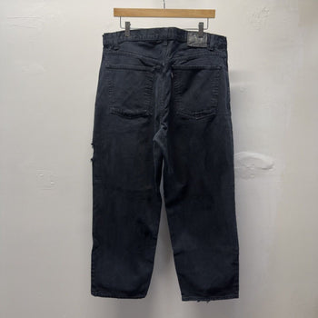 Vintage 1990s Levi's Silvertab Black Baggy Jeans