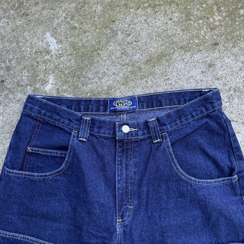 1990s LEE PIPES BMX BAGGY DENIM SKATER JEAN SHORTS JORTS