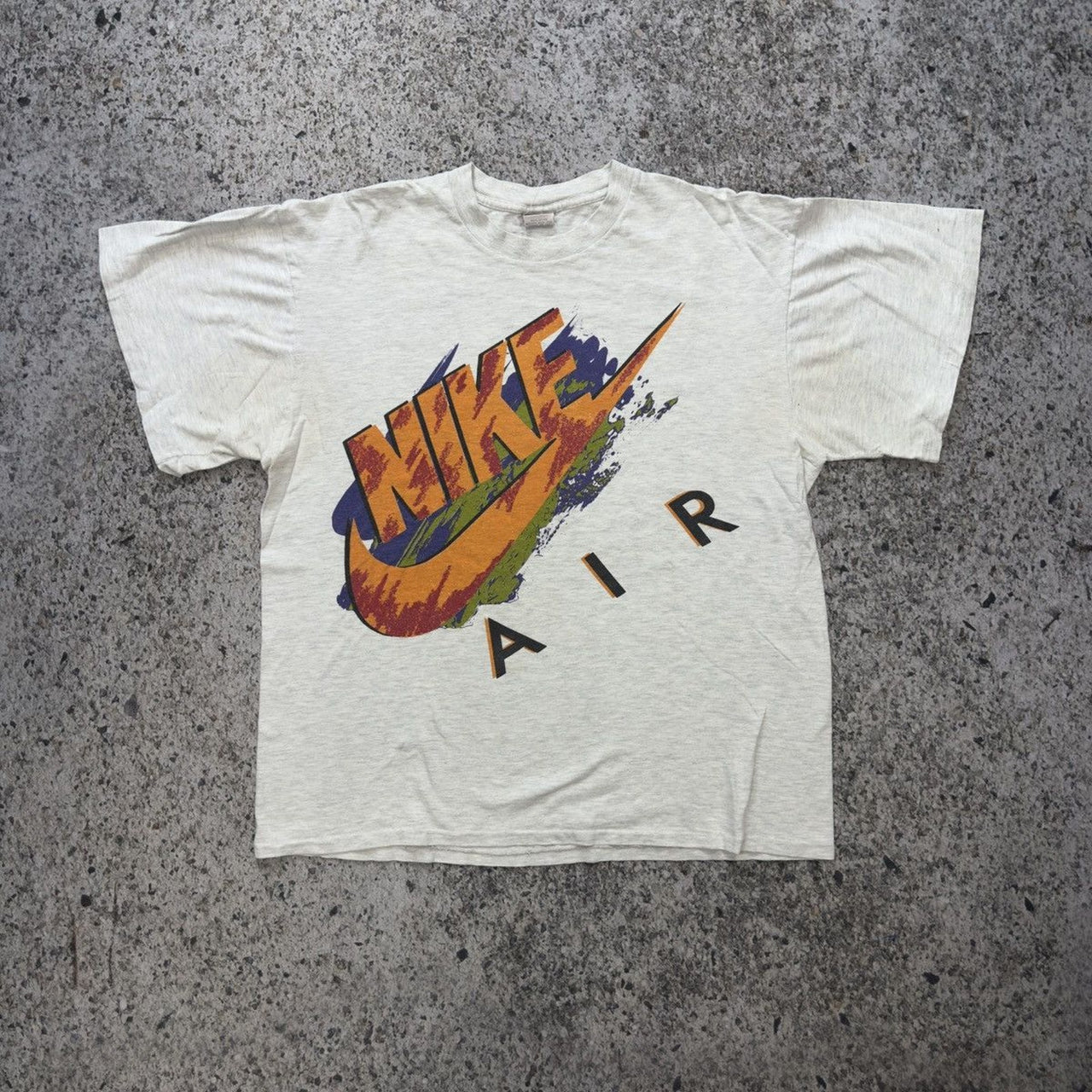 Camiseta con el logotipo Nike Air Splash de los años 90