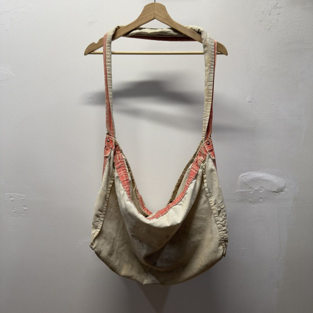 1960s Washington Star Newspaper Paperboy Bag Distressed Canvas