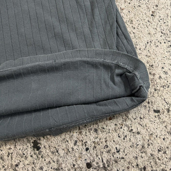 Camisa Henley de punto térmico de algodón acanalado de Levi's de gran tamaño de los años 2000