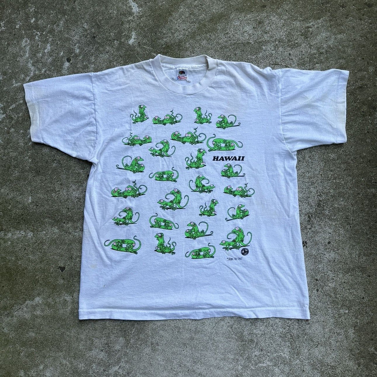 1990s LIZARD SEX HAWAII TEE