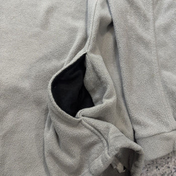 2000s Oakley Gray Fleece Zip Up