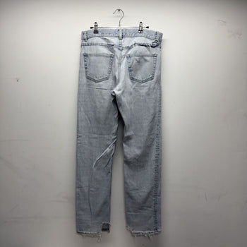 Helmut Lang Archive Distressed Fringe Jeans Italy