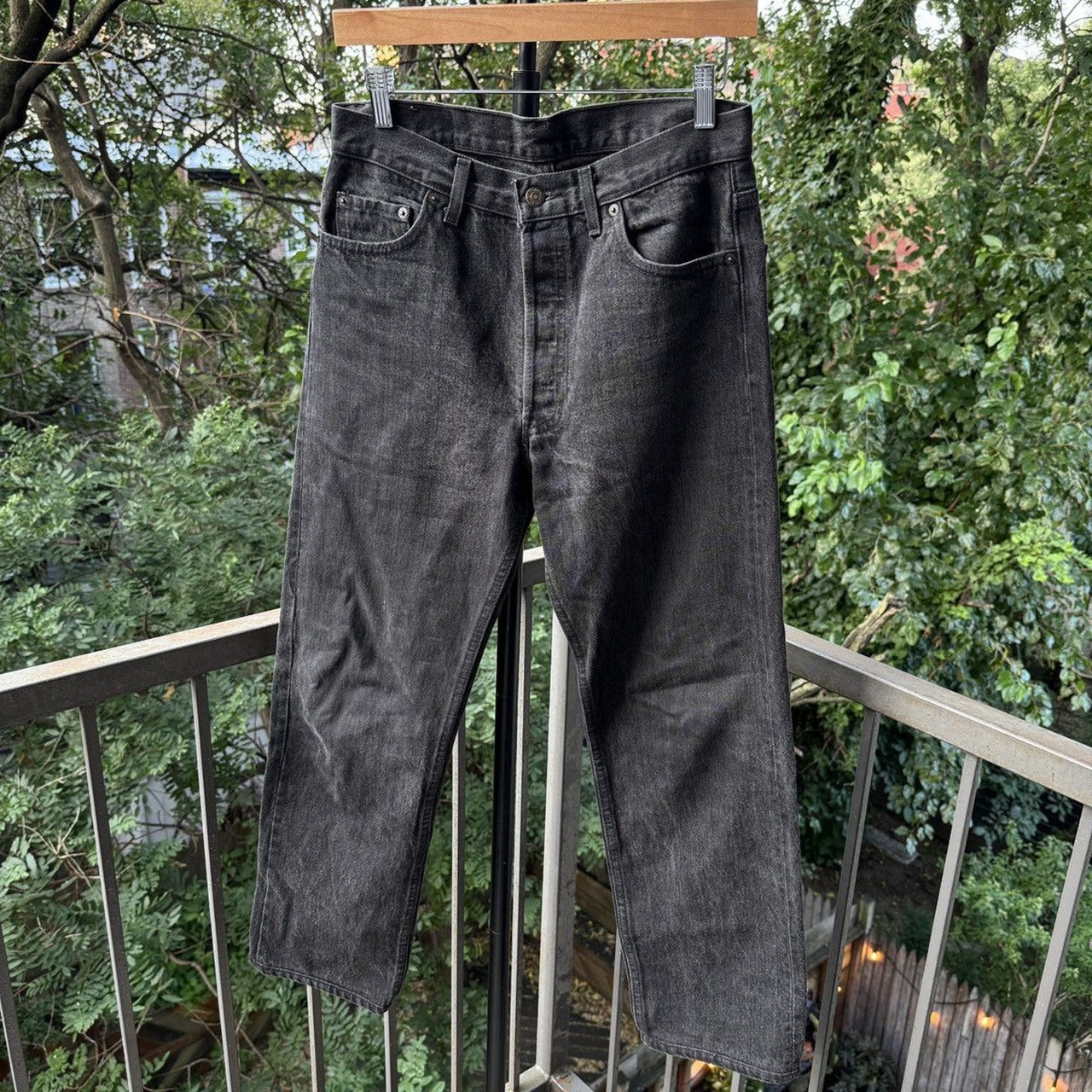 1980s Levi's 501 Black Denim Jeans Made in USA