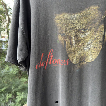 1998 Deftones Around The Fur Thrashed Band Tee