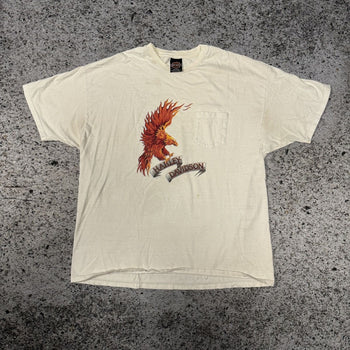 2000s Harley Davidson Las Vegas Eagle Tee Faded Thrashed