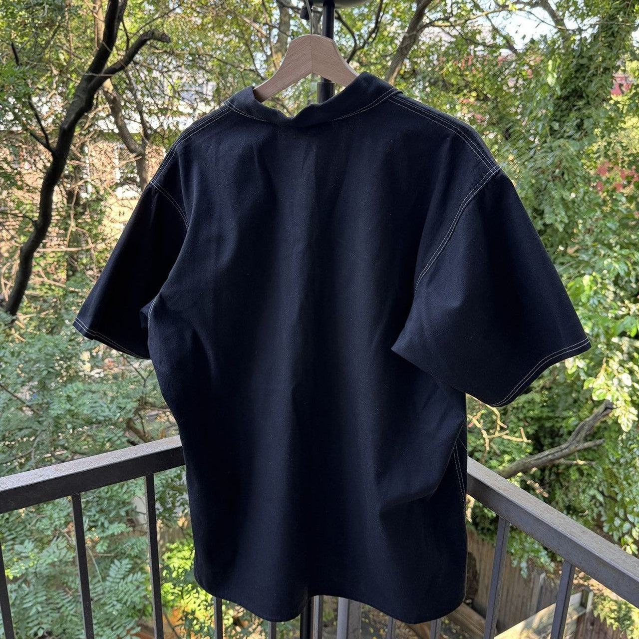 2000s Ben Davis Zip Up Garage Work Shirt