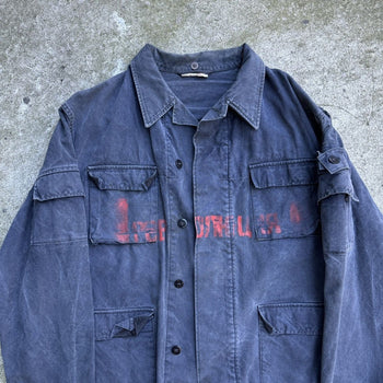 1980S FADED STENCIL CARGO WORK JACKET