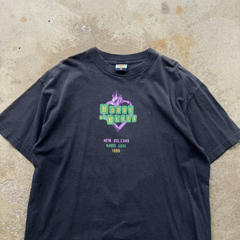 1990s HOUSE OF BLUES FADED MARDI GRAS TEE