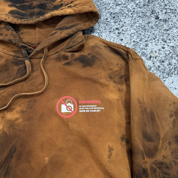 Sudadera con capucha y película Polaroid conmemorativa Doublet Bleached