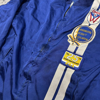 Chaqueta con cremallera Thrashed Experimental Aircraft de los años 60 y 70