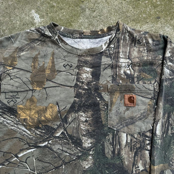 CARHARTT CAMO REALTREE LONGSLEEVE TEE