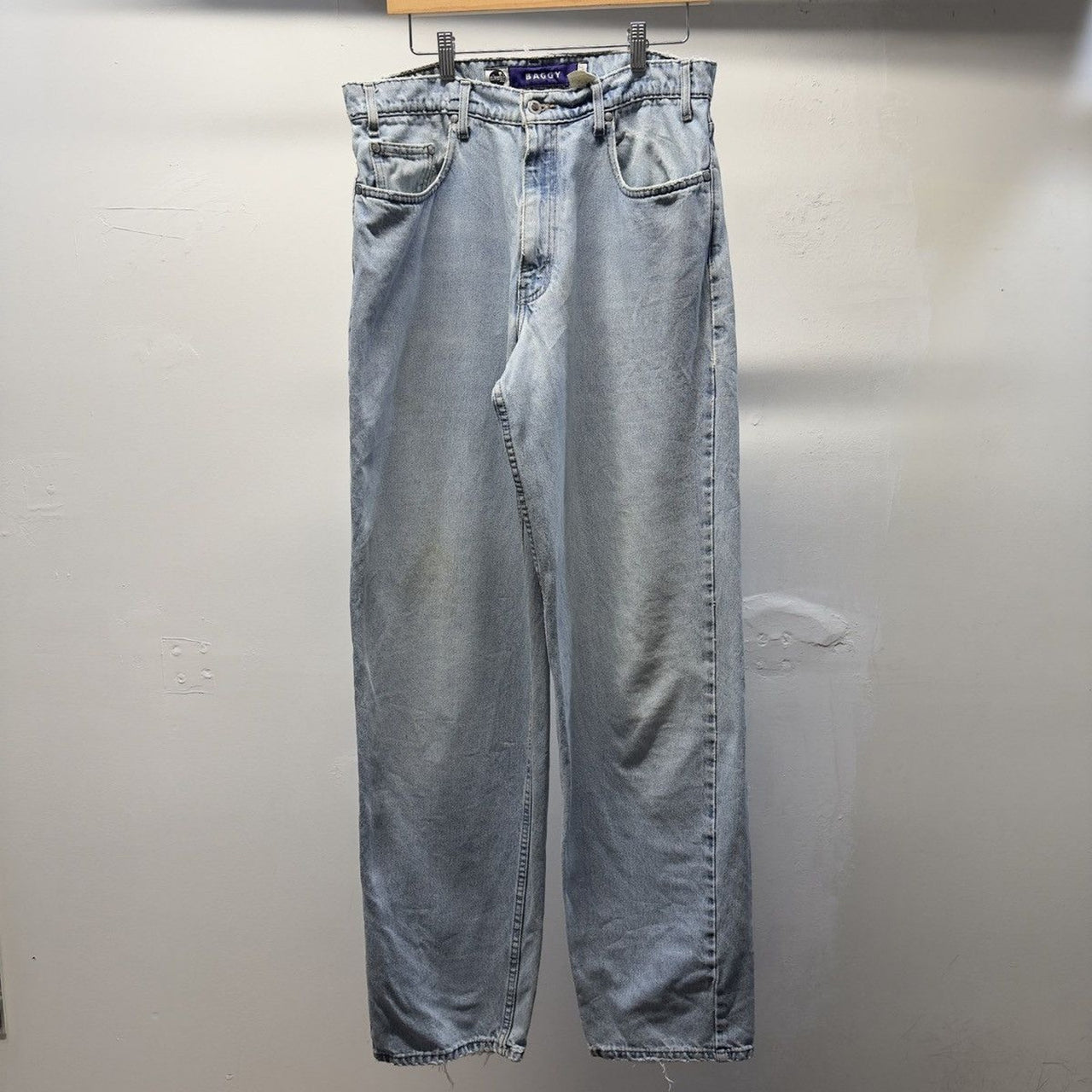 Vintage 1990s Levi’s Silvertab Faded Distressed Baggy Jeans
