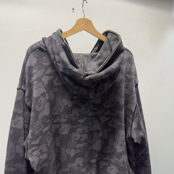 Bape Camo Print Shark Full Zip Hoodie