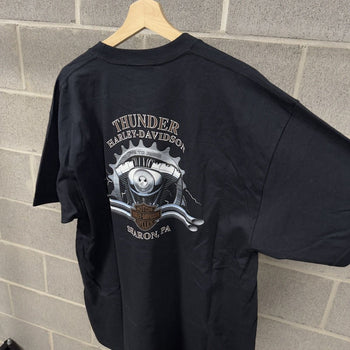 2000s Harley Davidson Flame Tee